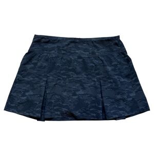 Etonic Black Grey Camouflage Golf Tennis Skirt Skort Built In Shorts Athletic